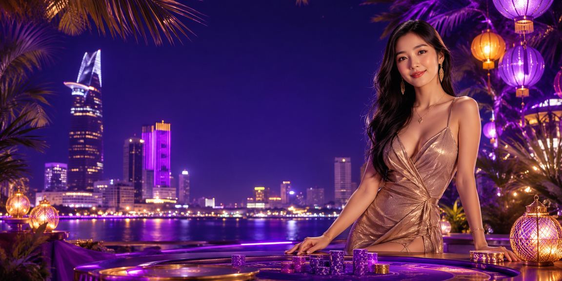 Cảnh chợ đêm TP. Hồ Chí Minh với người dùng trải nghiệm cược thể thao trực tuyến trên di động